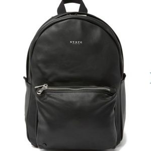 STATE Bag - Mini Lorimer Leather Backpack